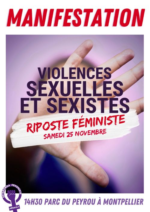 Marche contre les violences sexistes et sexuelles