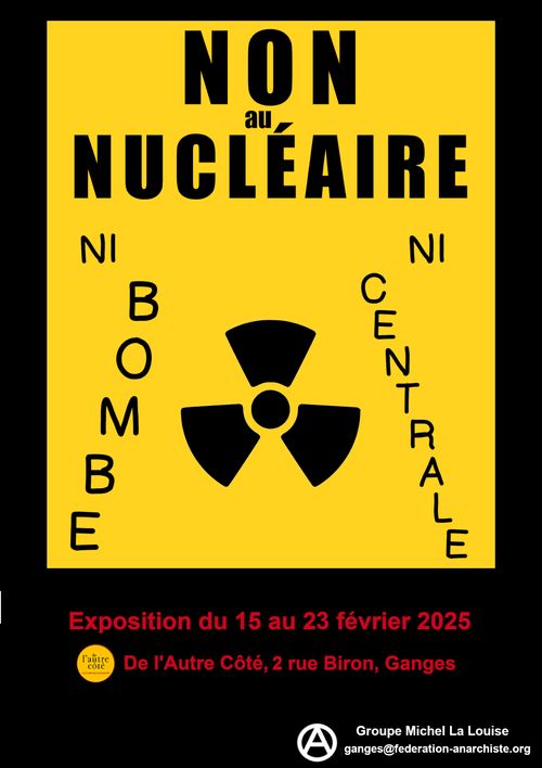 Exposition "Non au nucléaire"