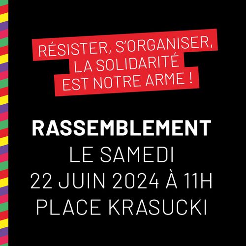 Rassemblement contre l'agression de néo-nazis à Montpellier