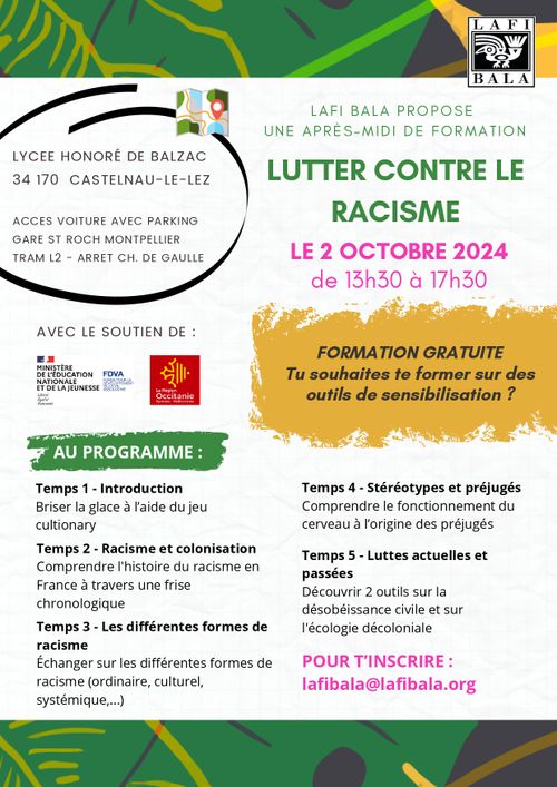 Formation Lutter contre le racisme