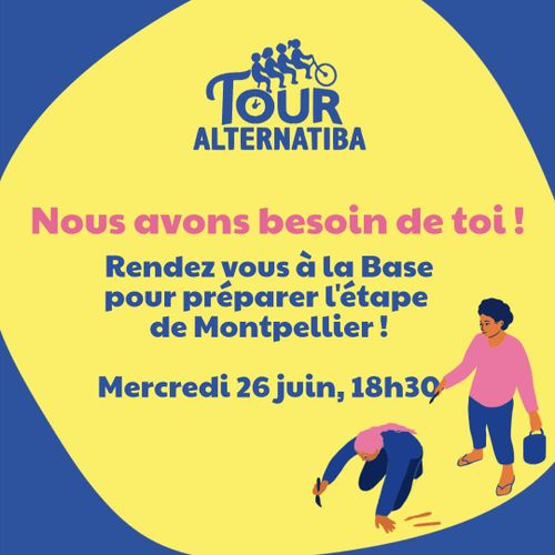 Tour Alternatiba de France à vélo !