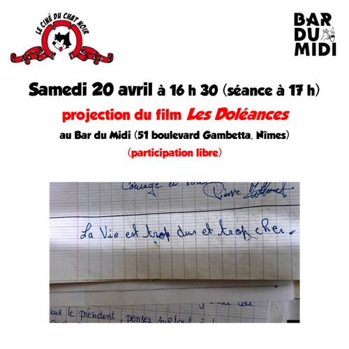 Projection Les Doléances de Hélène Desplanques (52’, 2024)