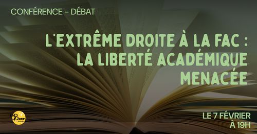 L'extrême droite à la fac : la liberté académique menacée