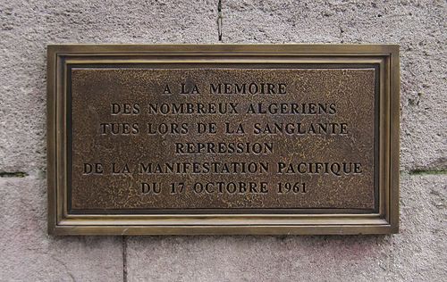 63ème anniversaire du crime d’État commis le 17 octobre 1961 contre les Algériennes et Algériens