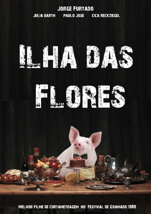 Projection de "L'Île aux fleurs" (Ilha das Flores)