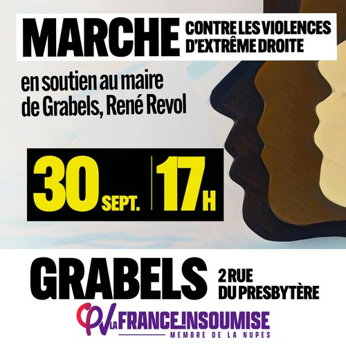 Samedi 30 septembre à 17h : rassemblement de soutien à René Revol contre la menace faciste