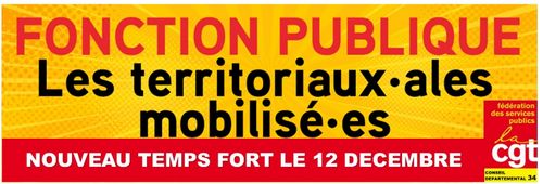 Mobilisation pour les agent.e.s de la fonction publique !