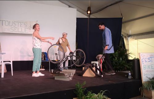 Séance de théâtre forum sur la dynamique des tiers lieux