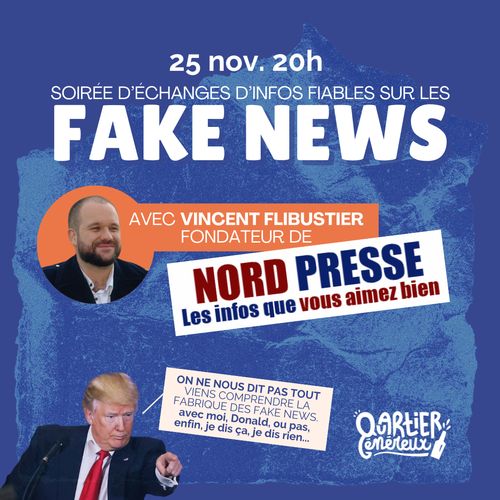 On parle Fake News ! Soirée d'échanges d'infos fiables