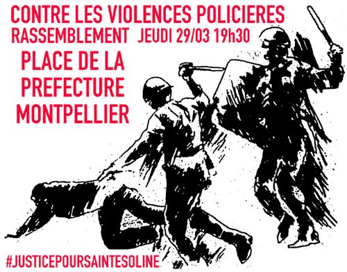 Rassemblement contre les violences policières