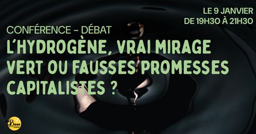 L'hydrogène, vrai miracle vert ou fausses promesses capitalistes ?