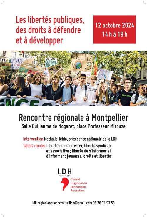 Journée régionale de la LDH sur les libertés publiques