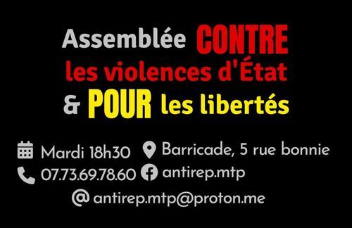 Assemblée Générale contre les violences d'État