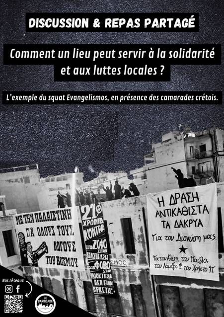 Comment un lieu peut servir à la solidarité et aux luttes locales ?