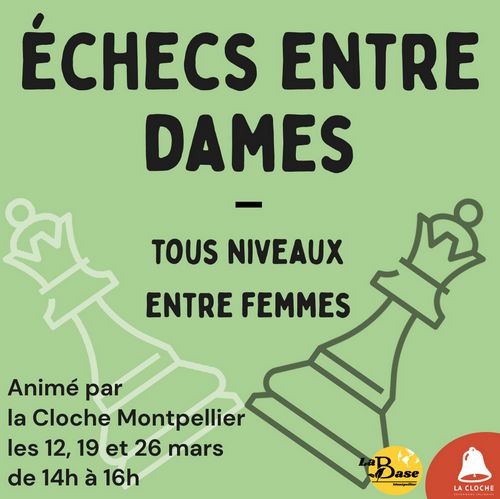 Echecs entre dames (sans hommes cis)